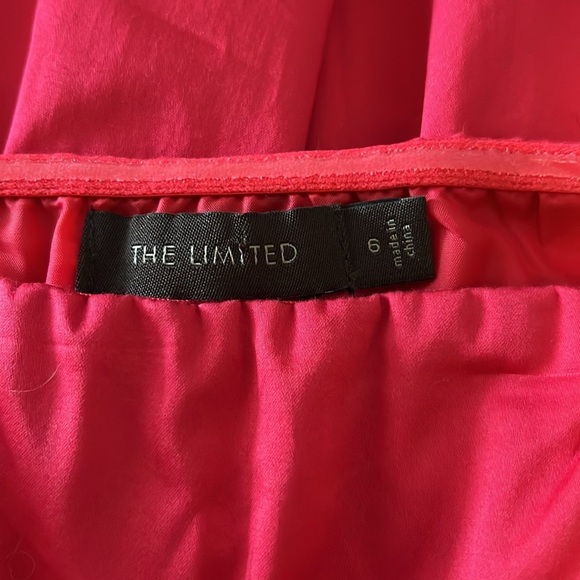 The Limited Women’s Red Strapless Mini Dress RR10 - Picture 3 of 5